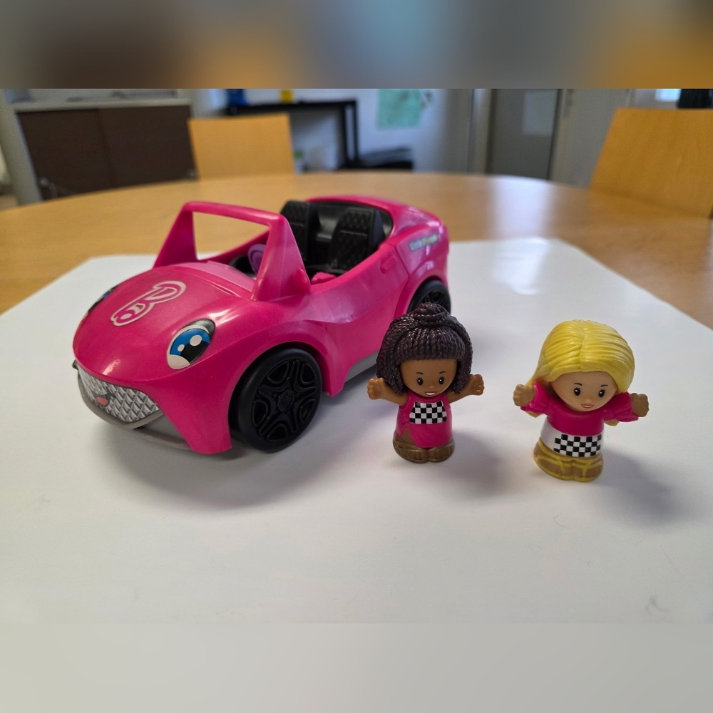 Barbie Toy Car with 2 Figures